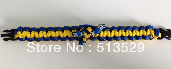 Hot Sale Paracord Parachute Cord Emergency Survival Bracelet with Plastic Buckle | Украшения и аксессуары