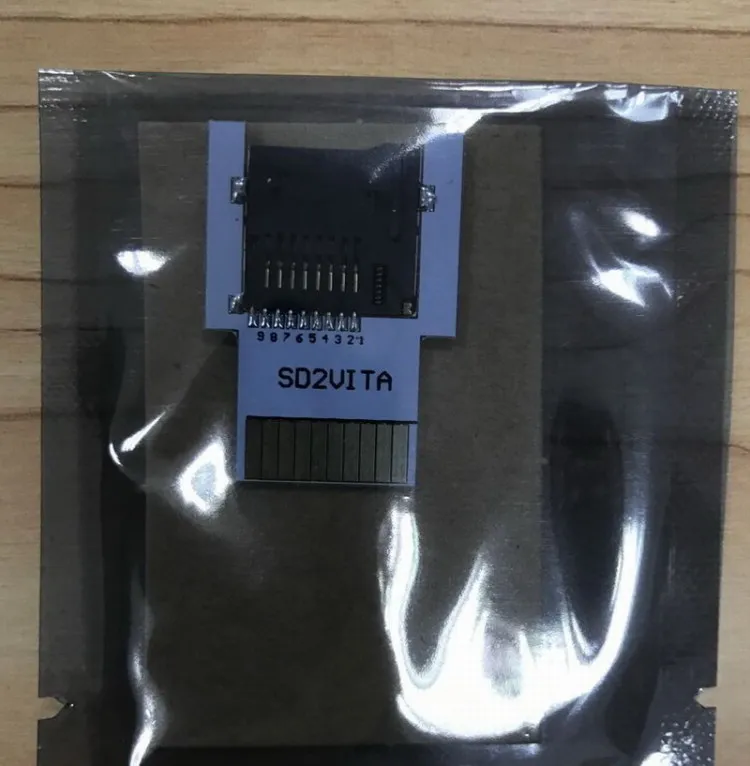 10 шт./лот V1.0 sd2vita для ps vita psvita psv 1000 2000 карта памяти tf sd карты Слот адаптер Сделано в
