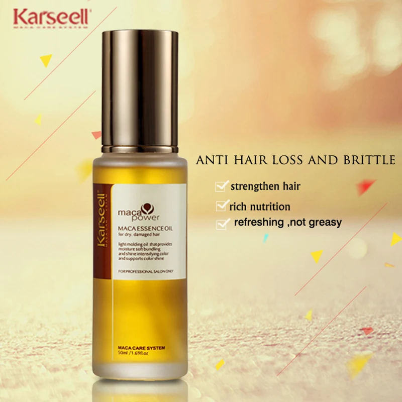 Karseell 50 мл Ремонт Эфирное Масло Питательный Увлажняющий Кокосовое