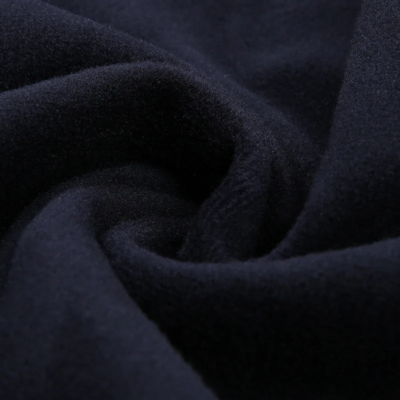 Мужская рубашка с воротником мандарин теплая Вельветовая длинным рукавом Осень