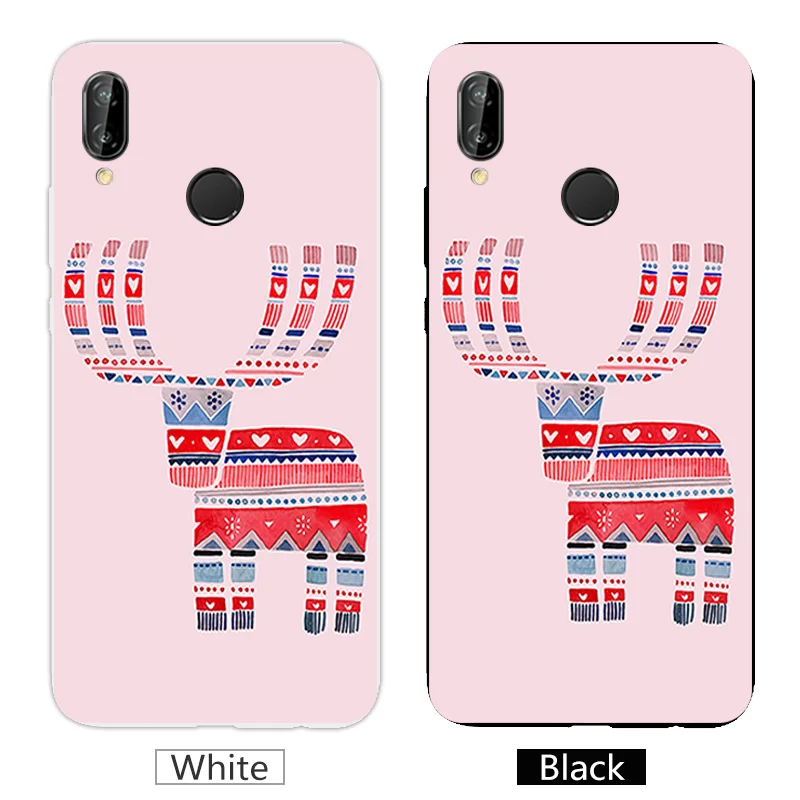 5 84 &quotдля Huawei P20 Lite индивидуальные чехлы на тему Рождества силиконовые для Nova 3e
