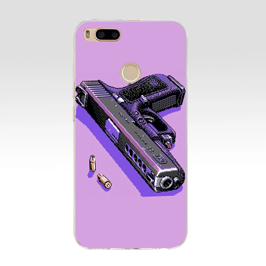129SD эстетика vaporwave Мягкий Силиконовый ТПУ чехол для телефона для xiaomi redmi 4A 4X note 4 4x mi A1 A2 lite - Цвет: 5