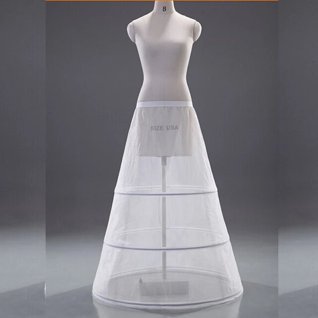 Новое поступление подъюбники для невесты белые трапециевидные Свадебные платья