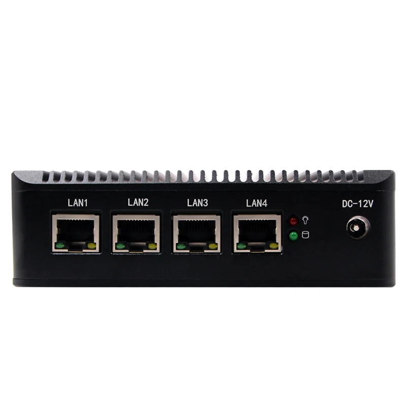 Процессор Atom E3845 для мини ПК с портом 4 * Lan 1 M PCIE разъем HDM/VGA поддержка wifi/3G