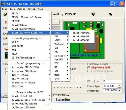 Новое поступление SPI 25xx PCB5.0T-2013 EPROM, BIOS009 PIC, поддержка 0.98d12, продвижение, зажим для PLCC32+ SOIC 8 штырьковыми разъемами