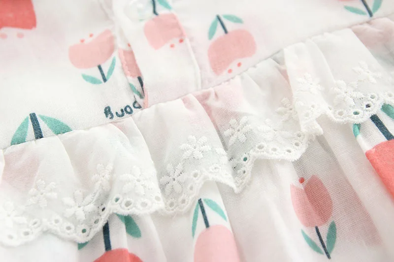 2018 Новый хлопковый пижамный комплект постельное белье с цветами пижамы на весну