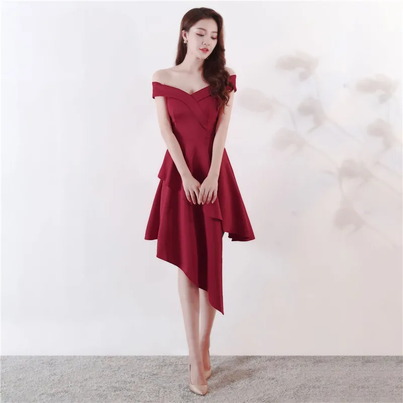 Fashion Trumpt Slash Neck Sexy Gorgeous Noble Dress For Women Evening Party Elegant fishtail Fast Prom Gowns | Женская одежда