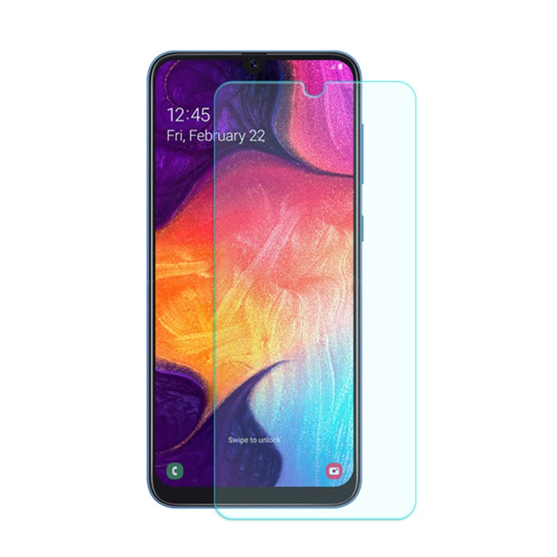 2 шт./лот 9H Защита HD прозрачное закаленное стекло для samsung Galaxy A10 A20 A30 A40 A50 A70 A90