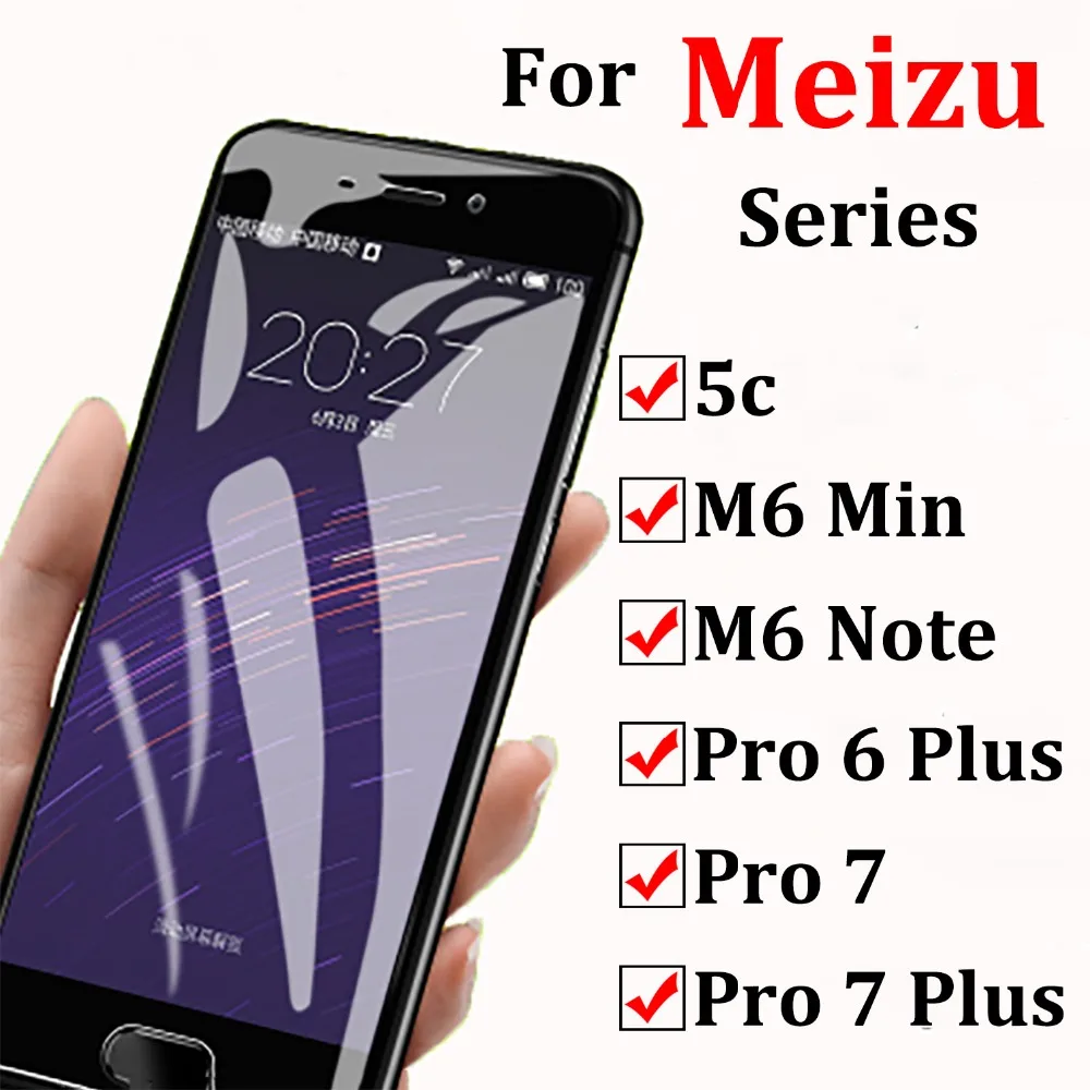 Защитная пленка для meizu m6 note на 5c m 6 mini pro 7 maisie экрана закаленное стекло plus prime glas