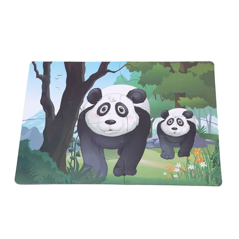 Детские Мультяшные животные соответствующие головоломки игры для раннего