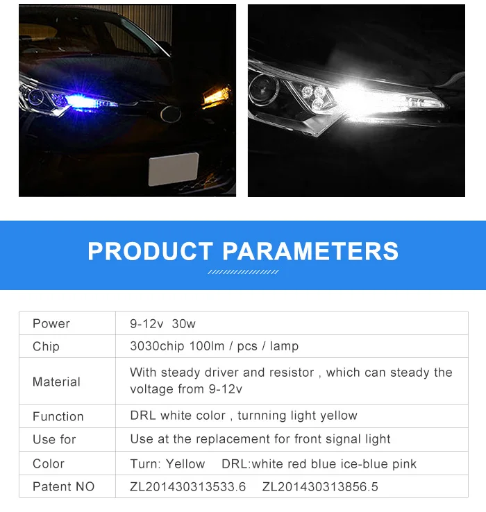 Tcart 2 шт. автомобильные аксессуары PY21W 1156 для Toyota CHR C-HR DRL Дневной ходовой светильник поворотники авто лампы дневного света