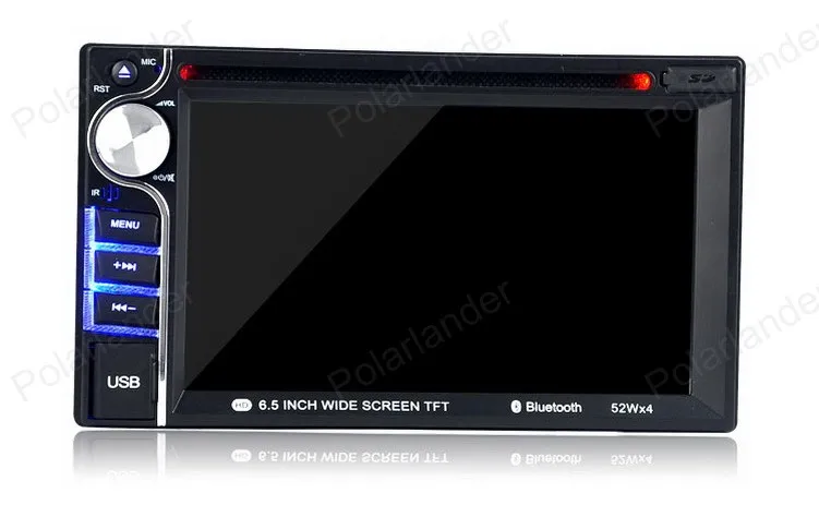 7 languages 6.5 inch 2 Din radio cassette playerBluetooth Car Radio Player RDS/FM/AM/MP4/USB/SD DVD MP4 MP5 | Автомобили и