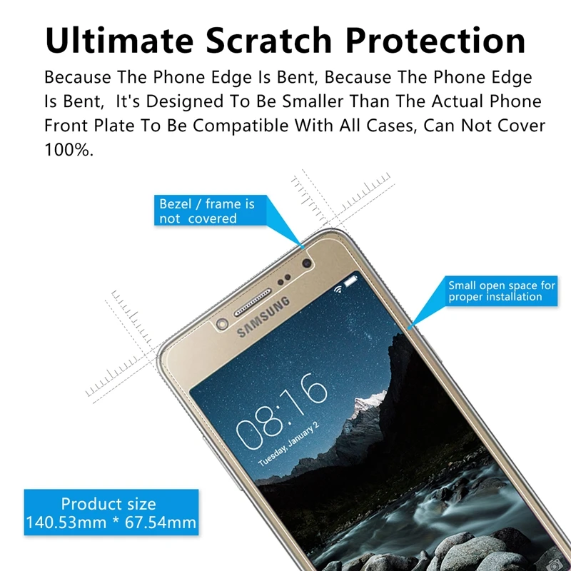 2.5D 0 26 мм 9H Премиум Закаленное стекло для Samsung Galaxy J2 Prime SM G532F защитная пленка|glass for
