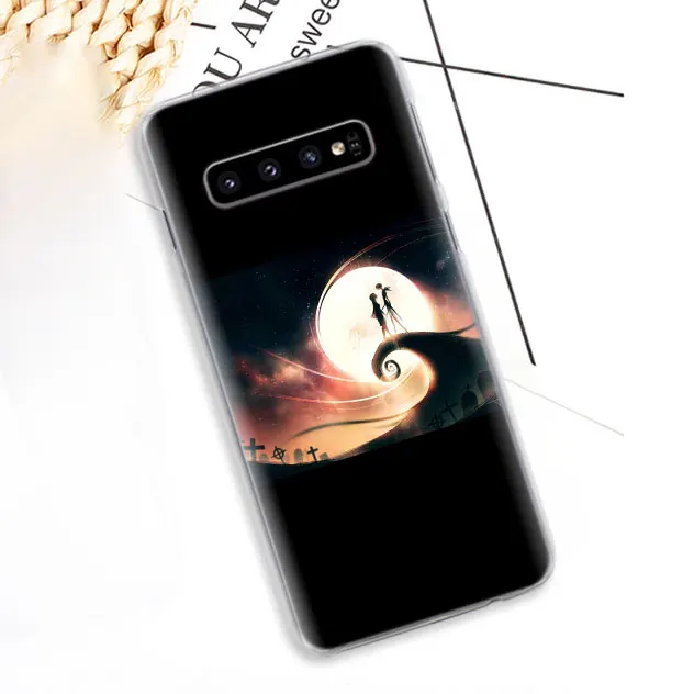 08 Кошмар перед Рождеством Джек телефон чехлы для samsung Galaxy S10e S10 плюс S8 S9 плюс S6 S7 край A40 A50 A70 M20 случае Coque - Цвет: 08
