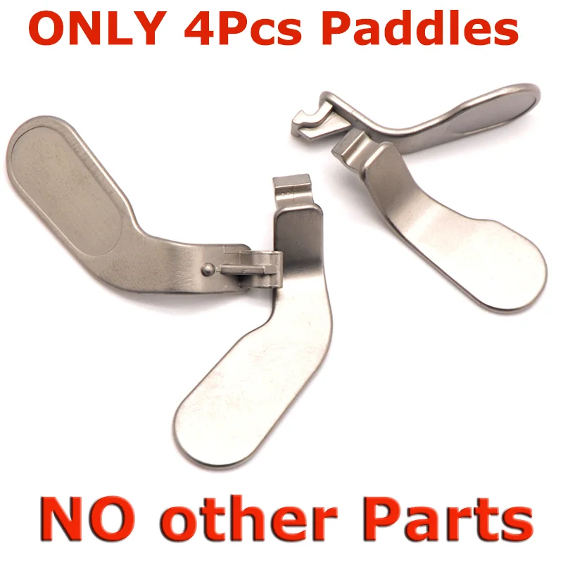 ONLY 4Pcs Paddles Сменные джойстики полный набор для Xbox One контроллер запасные части подходит для XBox One Elite контроллер аксессуары комплект - Цвет: ONLY 4Pcs Paddles