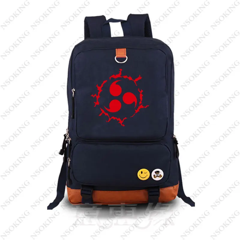 Наруто рюкзак школьный рюкзак японский аниме Учиха Саске Bookbag Uzumaki Наруто косплей рюкзак сумка на плечо - Цвет: 017