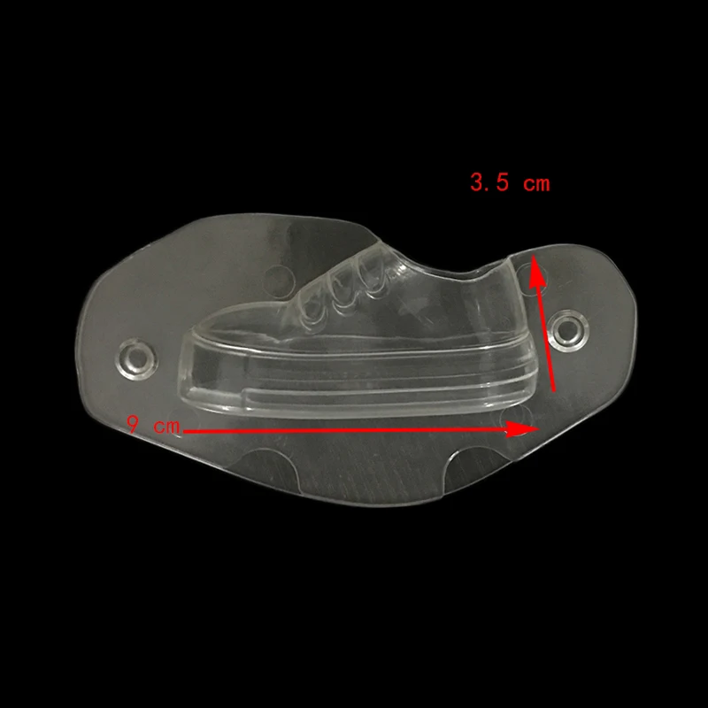 3D Мини детская пластиковая форма для шоколада в форме обуви поликарбонатная