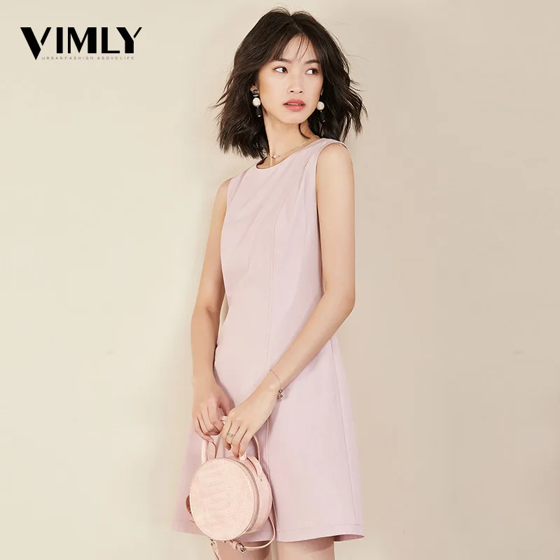 Платье Vimly женское винтажное черное без рукавов|Женские платья| |