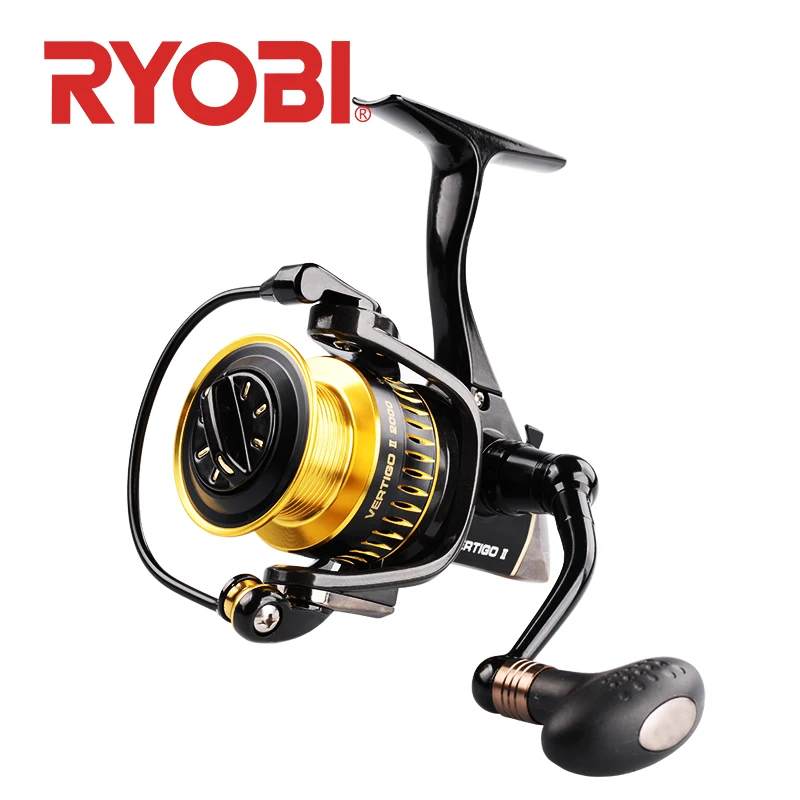 RYOBI VERTIGO II 6+ 1 спиннинговые Рыболовные катушки 2000/3000/4000 6+ 1BB Передаточное отношение 5,1: 1/5. 0:1 Максимальное сопротивление 2,5 кг~ 5,0 кг катушка для ловли карпа