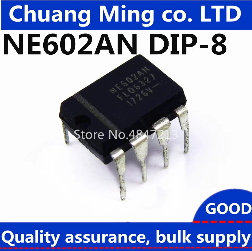 Бесплатная доставка Набор из 10 шт./лот NE602AN SA602AN DIP NE602 SA602 NE602N SA602N 8 новый