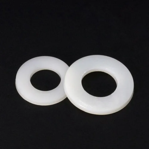 

20pcs M1.8 White nylon Flat Washer plastic Gasket Outer diameter 3/4mm Polyester insulation resin PET thickness 0.1mm-0.5mm