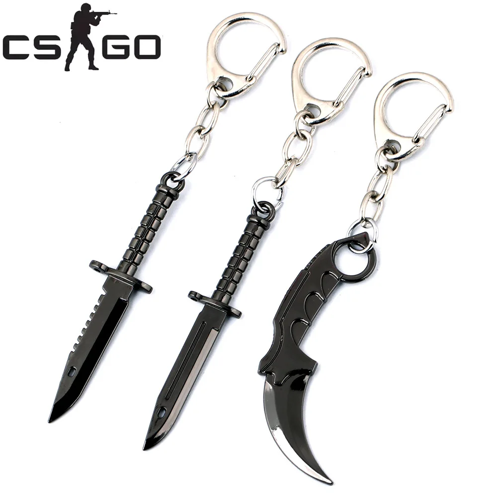 CSGO кожаное ожерелье цепочка для мужчин Karambit M9 Best Friends CS GO титановый байонетный