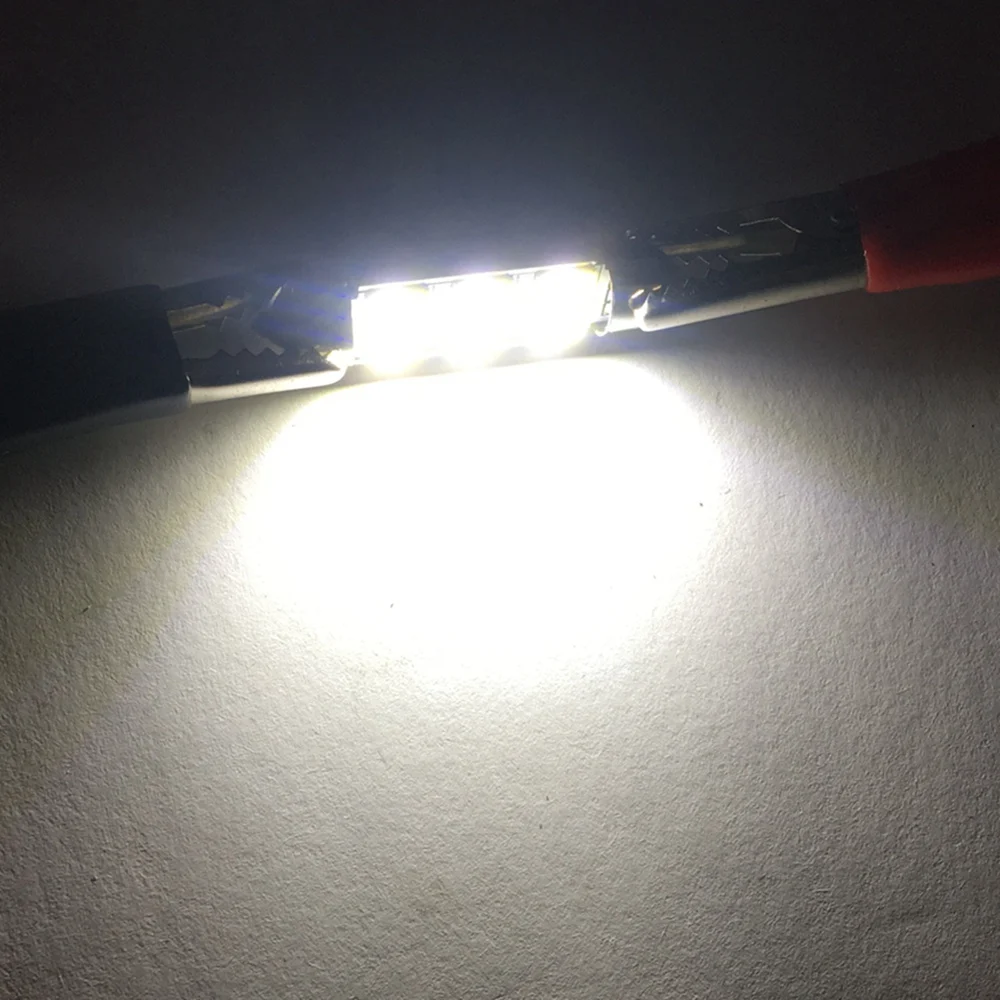 Лед сине белые 5630 5730 SMD CANBUS Festoon Dome C5W 6418 ошибок автомобиля светодиодный светильник
