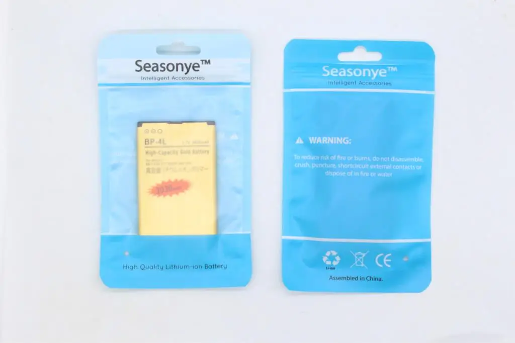 Seasonye 3030mAh BP 4L Золотая запасная батарея для Nokia E61i E90 6650/F/T E63 E71/X E72 E73 N97 E95 6790 E52 E55 6760/s