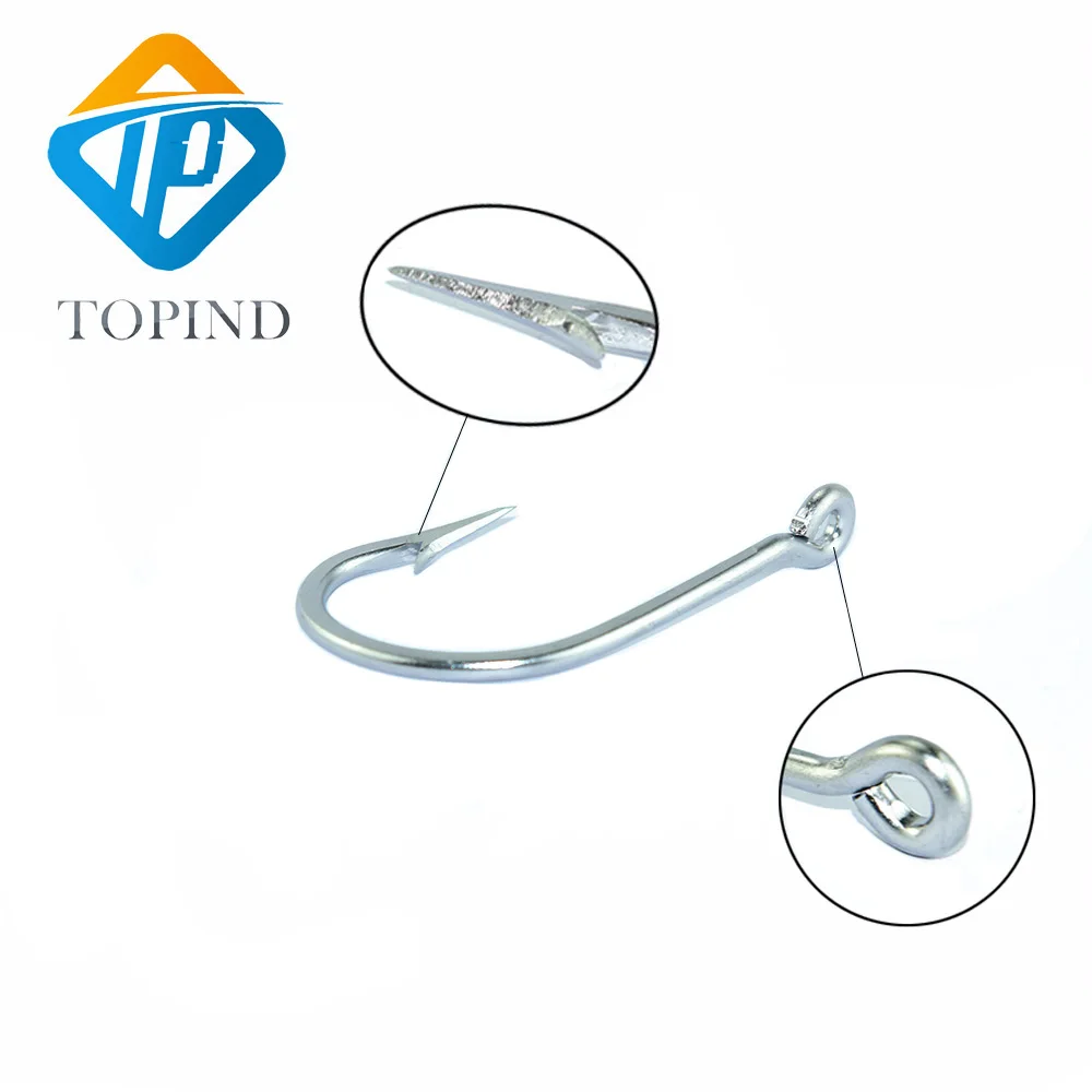 100 шт. рыболовные крючки из нержавеющей стали|stainless steel fishing hooks|fishing hookhook size |