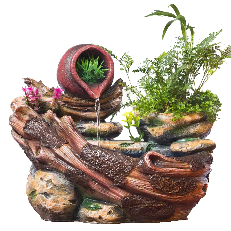 Микроландшафтный декоративный интерьерный Фотофон для интерьера фонтан воды в