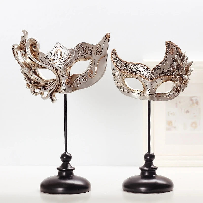 Interesting Europe style people masks Resin model statueClassic face mask Home decoration crafts ornament | Дом и сад