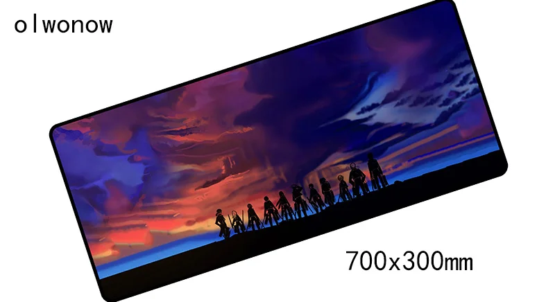 Size 700x300x2mm Коврик для мыши attack on titan padmouse 700x300x2 мм, коврик для мыши, коврик для компьютерной мыши с логотипом, игровой коврик для мыши, геймерская клавиатура, коврики для мыши для ноутбука - Цвет: Size 700x300x2mm