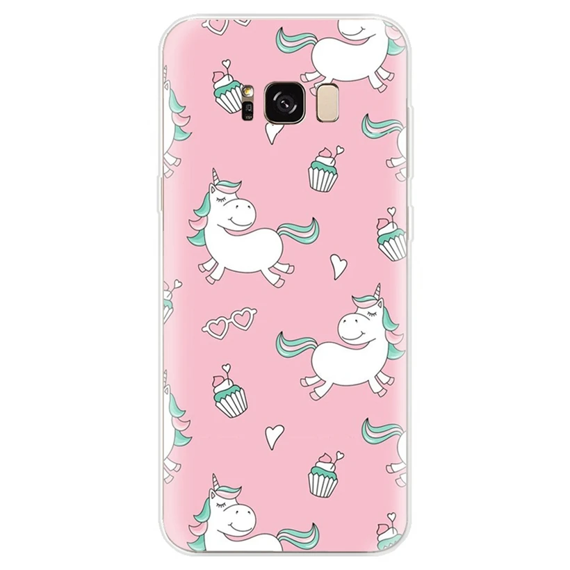 Silicone Case For Samsung Galaxy J1 J3 J4 J5 J6 J7 S9 plus A3 A5 A7 A8 A30 A50 2016 2017 2018 Cartoon Cover Funda AB156 |