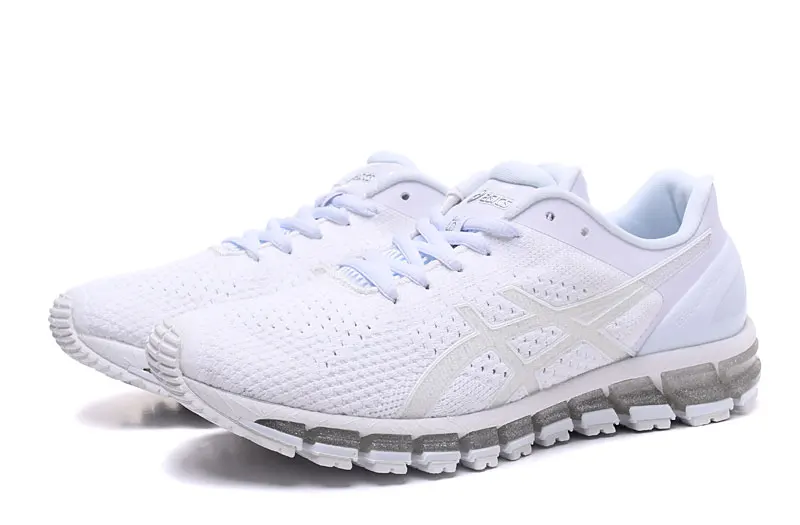 Горячая Распродажа ASICS'S GEL-QUANTUM360 Мужская Asics гелевая устойчивая беговая Обувь новая Нескользящая Уличная обувь, кроссовки