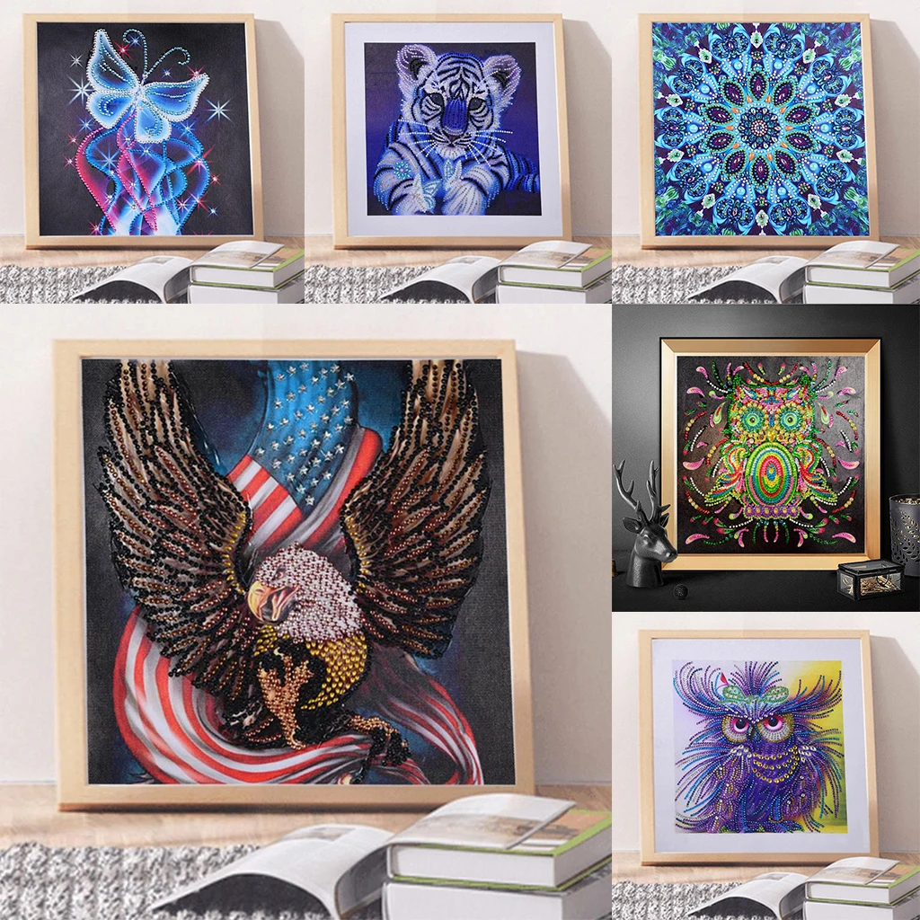 5D DIY наборы для алмазной живописи дрель специальной формы взрослых картина из