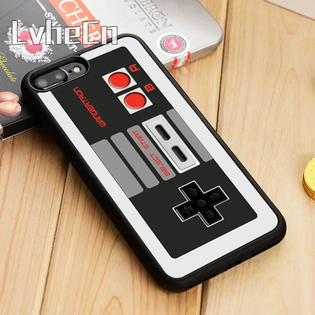 LvheCn Best nes controller white cover game console Phone Case Cover For iPhone 11 12 Pro X XR XS MAX 5 6 7 8 Plus Galaxy s7 s8 | Мобильные