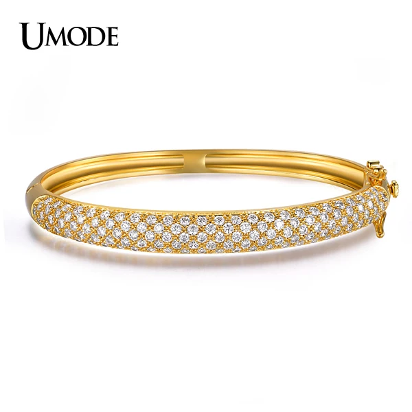 PrePiece Роскошные проложить Установка браслет кубический циркон модные вечерние