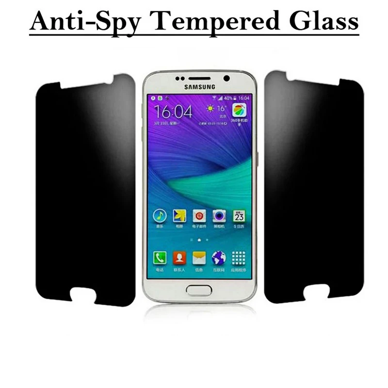 Конфиденциальности A6 Стекло анти-блики экрана для samsung Galaxy A3 A5 A7 J3 J5 J7 pro 6 8 A8 A6 плюс защитная пленка