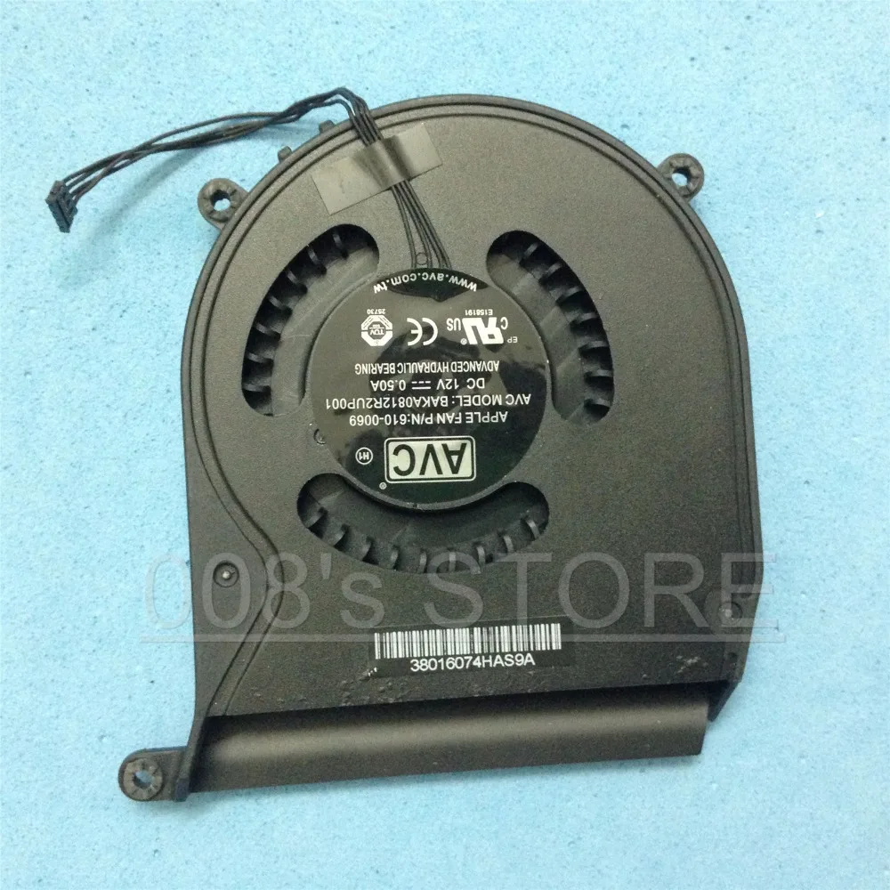 Новый вентилятор охлаждения ЦП для Apple Mac Mini A1347 2010 Mid 2011 2012 270 438 MC815 936 816 BAKA0812R2UP001 DC 12