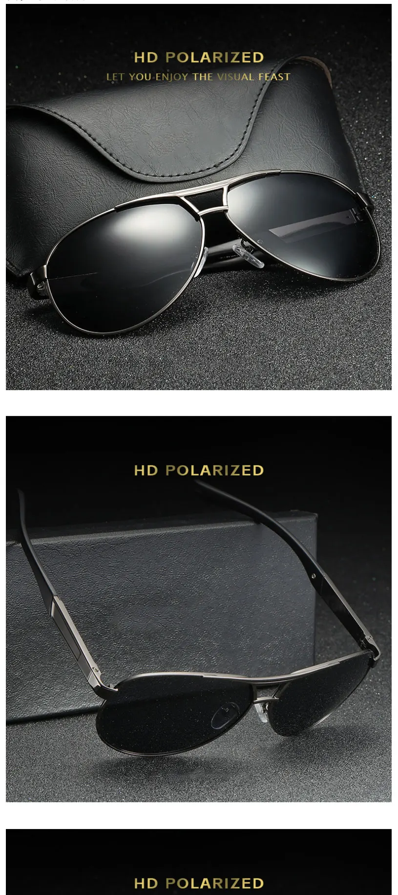 SIMPRECT пилотные очки Для Мужчин Поляризованные Вождения UV400 высокое качество Металлические солнцезащитные очки в стиле ретро люнет De Soleil Homme YJ0361
