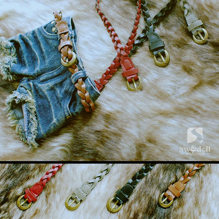 Плетеные ремни 4 цвета аксессуары для кукол BJD 1/3 SD10/SD13 SD16|belt amplifier|belt racingbelt canvas |
