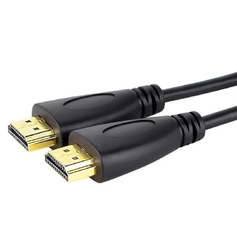 black Shuliancable HDMI кабель 2,0 4K 1080P 3D высокоскоростной позолоченный HDMI для HD tv lcd ноутбука PS3 проектор компьютера xbox 360 кабель - Цвет: black