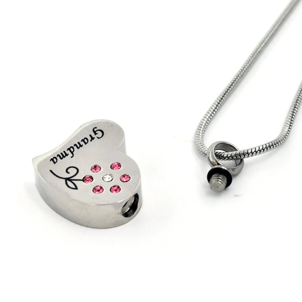 Модные цветочные урны для Keepsake человеческого пепла-памятные кулон-траурная урна