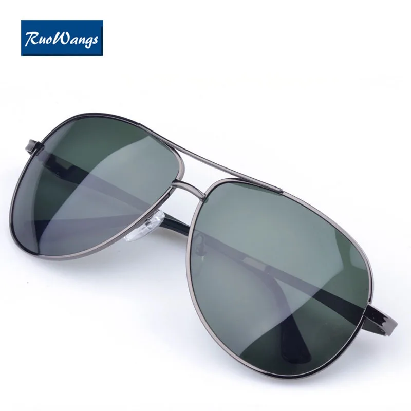 Мужские солнцезащитные очки RuoWangs брендовые с поляризационными стеклами для