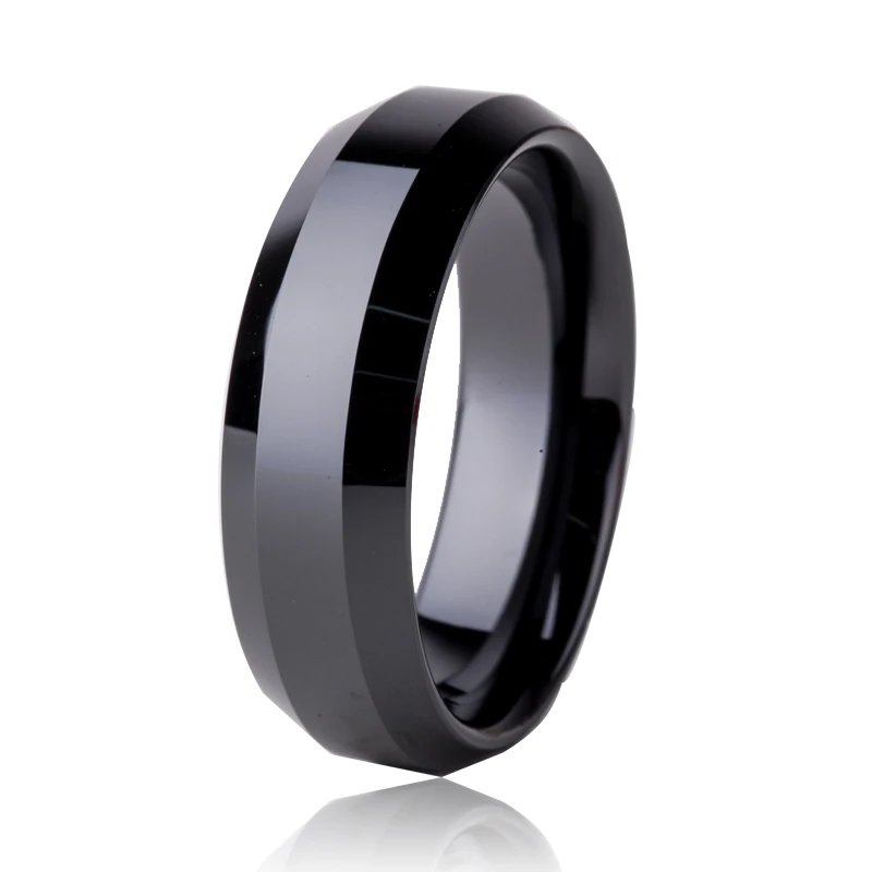 Supernova распродажа модные мужские ювелирные изделия черные керамические кольца