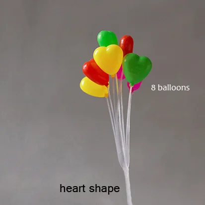 balloons BAIUFOR миниатюрные животные Мультяшные девушки милый Тоторо Фигурки фигурки мини садовый Декор DIY ландшафт с террариумом фигурки - Цвет: balloons