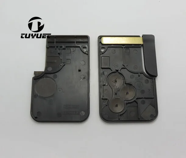 3 кнопочный корпус для смарт карты с Дистанционным Ключом Renault Megan со вставкой