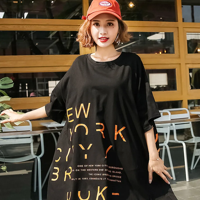 Футболка женская одежда 2019 Топы уличная мода Повседневная kawaii печатных