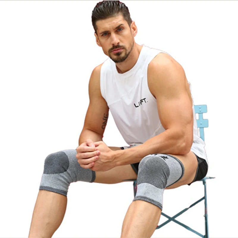 1 пара спортивные теплые наколенники многофункциональные высокоэластичные