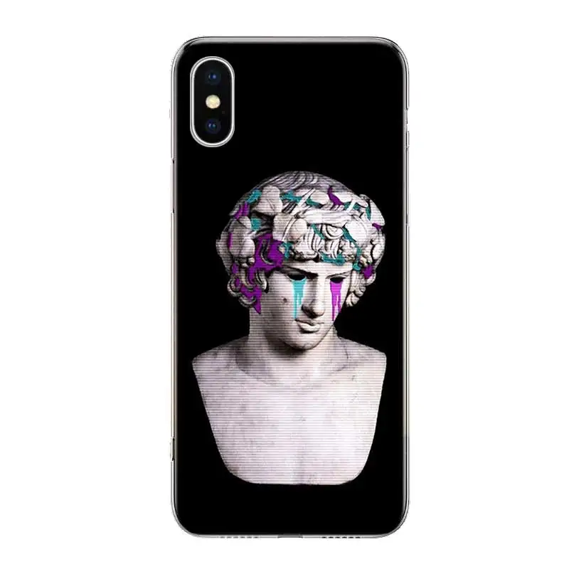 Черный белый блестящий силиконовый чехол для Apple iPhone 6 6S 7 8 Plus X 10 XS MAX XR 5 5S SE |